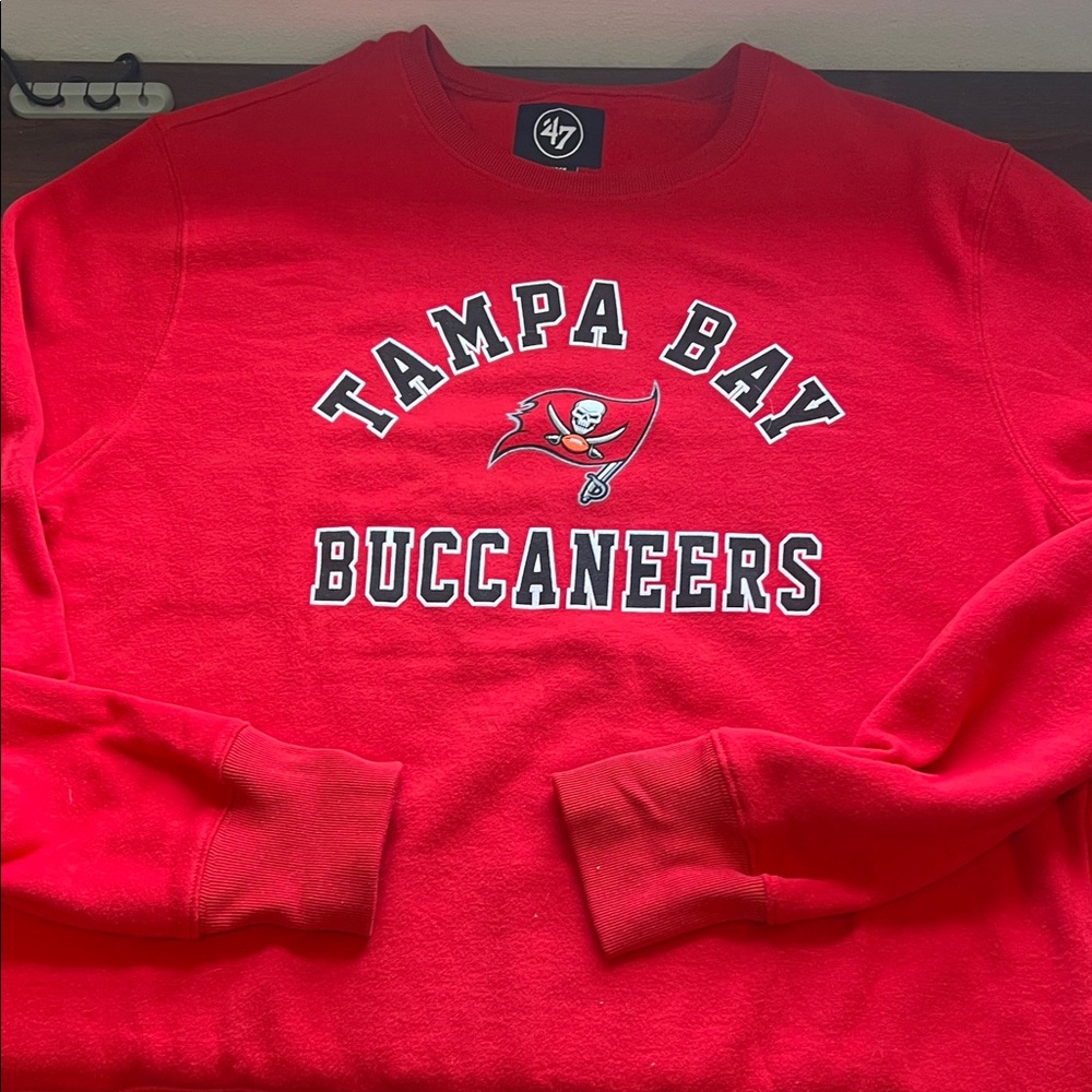 NFL Red Tampa Bay Buccaneers Sweatshirt